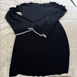 Theory size P Black sweater Dress